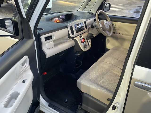 ダイハツ ムーヴ キャンバス X 道東・釧路十勝 2016(平28)年 3.7万km パールホワイトⅢ/ナチュラルベージュマイカメタリック 2トーン 4WD/純正カーオーディオ　/ＣＤ再生/横滑り防止装置/アイドリングストップ　/スマートキー　/プッシュスタート　/純正フロアマット　/社外１４インチアルミホイール/スタッドレスタイヤ積み込み/・155/65/R14/・溝5ミリ/・社外14インチアルミホイール