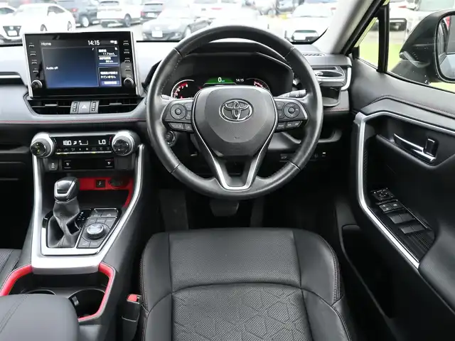 トヨタ ＲＡＶ４ アドベンチャー オフロードPKG 千葉県 2021(令3)年 3.6万km グレーメタリック Toyota Safety Sense/・プリクラッシュセーフティ/・レーンディパーチャーアラート/・オートハイビーム/・レーダークルーズコントロール/・ブラインドスポットモニター/ディスプレイオーディオ/【Bluetooth接続】/パノラミックビューモニター/ドライブレコーダー/運転席パワーシート/前席エアシート/シートヒーター/革巻きステアリング/ステアリングスイッチ/ステアリングヒーター/ETC/LEDヘッドライト/フォグライト/ウインカーミラー/クリアランスソナー/TRDマッドフラップ/純正18インチアルミホイル/サイド/カーテンエアバッグ/スマートキー
