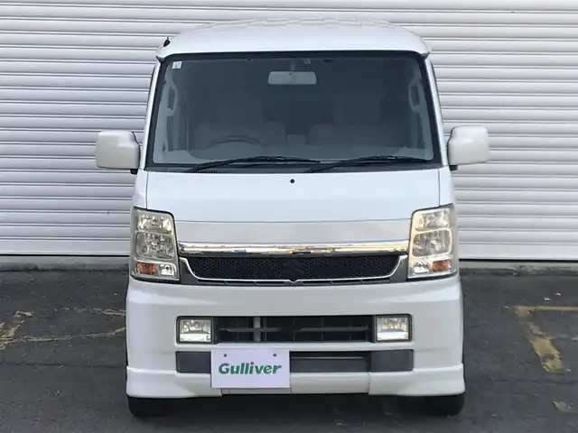 スズキ エブリィ ワゴン PZターボ 和歌山県 2009(平21)年 13万km パールホワイト 社外7V型SDナビ(SPH-DA99)/ BT/TV/CD/DVD/AM/FM/RS-R車高調整サス/社外１６インチホイール/HIDヘッドライト/フロントフォグランプ/片側パワースライドドア/ドアバイザー/パワーステアリング/パワーウィンドウ/Wエアバッグ/社外ETC車載器/取扱説明書/保証書