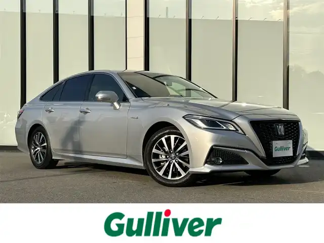 トヨタ クラウン ハイブリッド S Cパッケージ 大阪府 2019(平31)年 2.9万km シルバーM 純正ナビ　/トヨタセーフティセンス /バックカメラ　/前後ドライブレコーダー /ETC /ＨＵＤ　/ＢＳＭ /レーダークルーズコントロール /パワーシート /シートヒーター /ステアリングヒーター /パドルシフト/純正フロアマット/LEDヘッド・フォグ/純正17インチAW/スペアキー