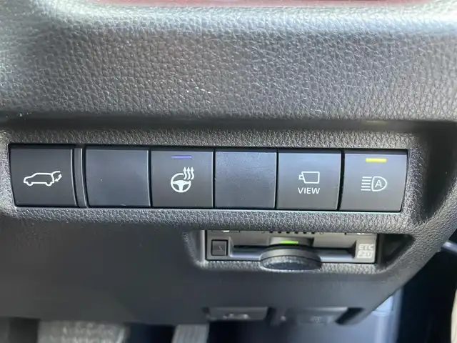 トヨタ ＲＡＶ４ G Zパッケージ 滋賀県 2021(令3)年 4万km アティチュードブラックマイカ TRDエアロ/パノラマルーフ/レザーシート/純正８型ディスプレイオーディオ/デジタルインナーミラー/シートヒーター/パワーシート/BSM/パワーバックドア/パノラミックビューモニター/追従クルーズコントロール/LEDヘッドライト/純正１９AW/ステアリングヒーター