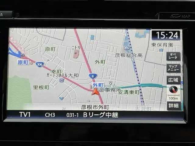 日産 エクストレイル ハイブリッド 20X エマージェンシーブレーキ 滋賀県 2015(平27)年 6.3万km ブリリアントホワイトパール 純正ナビ/　TV/CD/DVD/BT/USB/AUX/エマージェンシーブレーキ/アラウンドビューモニター/電動リアゲート/ダウンヒルアシストコントロール/ETC/LEDヘッドライト/オートライト/バックカメラ/シートヒーター(運転席/助手席)/ステアリングスイッチ/純正17インチアルミホイール/ルーフレール/スマートキー/スペアキー/前後コーナーセンサー/SRSエアバック(運転席/助手席)/左右独立温度調整機能付オートエアコン/横滑り防止装置