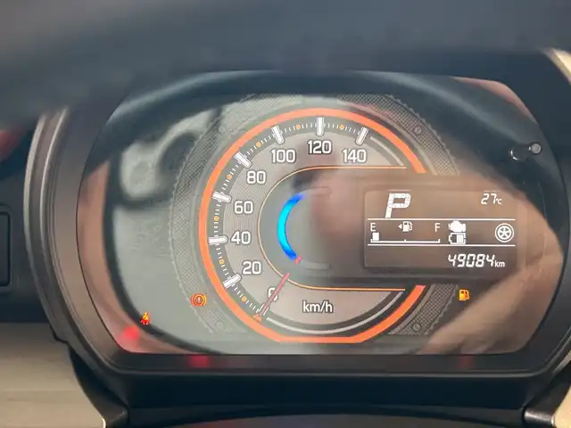スズキ スペーシア ギア HYBRID XZ 埼玉県 2019(平31)年 4.9万km フェニックスレッドパール/ガンメタリック2トーンルーフ 衝突軽減システム/8インチナビ/　　CD/DVD/BT/フルセグTV/バックカメラ/両側パワースライドドア/LEDヘッドライト/オートマチックハイビーム/シートヒーター/ルーフレール/ドライブレコーダー/ステアリングスイッチ/プッシュスタート/ETC/禁煙車