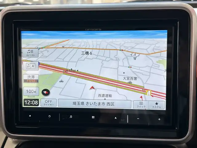 スズキ スペーシア ギア HYBRID XZ 埼玉県 2019(平31)年 4.9万km フェニックスレッドパール/ガンメタリック2トーンルーフ 衝突軽減システム/8インチナビ/　　CD/DVD/BT/フルセグTV/バックカメラ/両側パワースライドドア/LEDヘッドライト/オートマチックハイビーム/シートヒーター/ルーフレール/ドライブレコーダー/ステアリングスイッチ/プッシュスタート/ETC/禁煙車