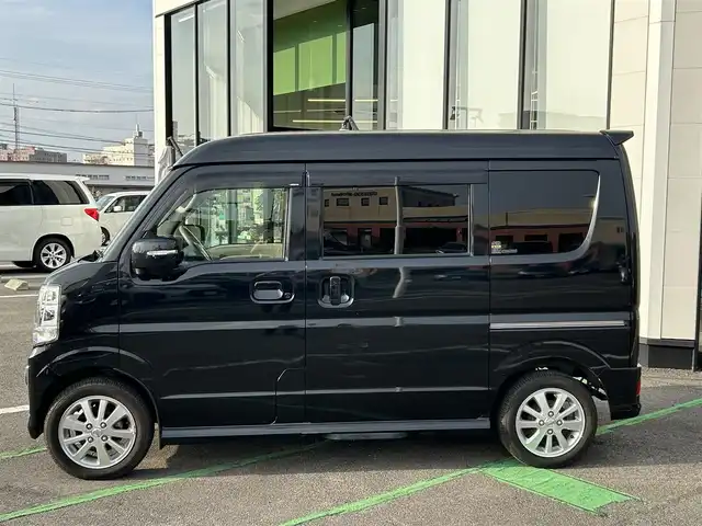 日産 ＮＶ１００クリッパー リオ G 長崎県 2015(平27)年 2.4万km ブルーイッシュブラック ワンオーナー/純正ナビ/　(Bluetooth/CD/DVD)/フルセグTV/パワースライドドア(両側)/電動オートステップ(助手席側)/ドライブレコーダー/ETC/インテリジェントエマージェンシーブレーキ/踏み間違い衝突防止アシスト/エマージェンシーストップシグナル/ビークルダイナミクスコントロール/IC付ターボ/HIDヘッドランプ/フロントフォグランプ/オートライト/オートエアコン/ステアリングスイッチ/純正14インチアルミホイール/インテリジェントキー/プッシュスタートボタン/保証書