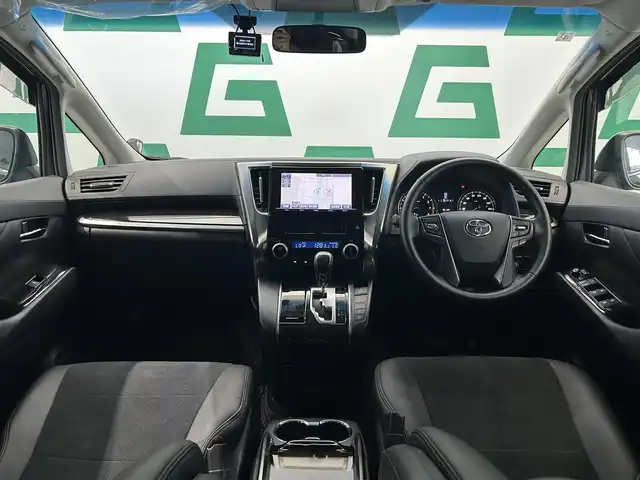 トヨタ ヴェルファイア Z Aエディション 鹿児島県 2015(平27)年 5.2万km ブラック 禁煙車　/純正ナビ　/・フルセグＴＶ　/・CD/・FM/AM/・BT/バックカメラ　/前後ドラレコ　/ビルドインＥＴＣ　/ＬＥＤヘッドライト　/オートライト　/フロントソナー　/バックソナー　/純正アルミ　/オットマン　/ハーフレザーシート　/スマートキー/両側パワスラ