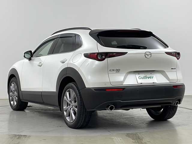 マツダ ＣＸ－３０ XD Lパッケージ 道央・札幌 2021(令3)年 1.4万km スノーフレイクホワイトパールマイカ ・4WD/ディーゼルターボ/・i-ACTIVSENSE/・衝突被害軽減ブレーキ/・レーダークルーズコントロール/・セーフティパッケージ/・純正ナビ　BOSEサウンド/・DVD.CD.SD.Bluetooth/・フルセグTV/全方位カメラ/・アクティブドライビングディスプレイ/・パワーバックドア /・LEDライト/オートハイビーム/・ホワイトレザーシート/・D.N席パワーシート/シートヒーター/・パドルシフト/・コーナーセンサー/・ETC