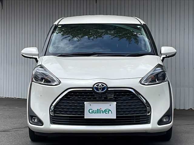トヨタ シエンタ ハイブリッド ファンベースG 長野県 2019(令1)年 5.8万km ホワイトパールクリスタルシャイン Toyota Safety Sense P/純正９インチメモリナビフルセグTV/全方位カメラ/ETC/両側パワースライドドア/社外１５インチアルミ/前後コーナーセンサー /クルーズコントロール/LEDヘッドライト/保証書