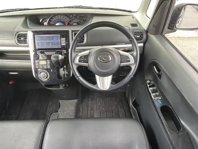 ダイハツ タント カスタム RS トップED SA Ⅲ 新潟県 2018(平30)年 2.2万km ナイトシャドーパープルクリスタルM 純正ナビ【BT/フルセグTV/FM・AM】/ワンオーナー/アイドリングストップ/衝突軽減/バックカメラ/ハーフレザーシート/D席シートヒーター/両側パワースライドドア/コーナーセンサー/ドライブレコーダー/ETC/革巻きステアリング/ステアリングスイッチ/後席窓シェード/純正アルミホイール/純正フロアマット/オートライト/LEDヘッドライト/フォグランプ/横滑り防止/プッシュスタート/スマートキー
