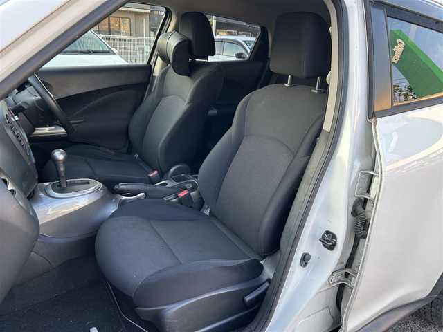 日産 ジューク 15RS タイプV 宮城県 2014(平26)年 6.9万km ブリリアントホワイトパール 純正ディーラーオプションナビ/フルセグTV/FM・AM/CD・DVD/SD/Bluetooth/ipod/USB//HDMI/AUX/BLONKS製アルミホイール16インチ/KENWOOD製ドラレコ前/純正フロアマット/ETC/バックカメラ/横滑り防止/リモコンキー/ハロゲンランプ