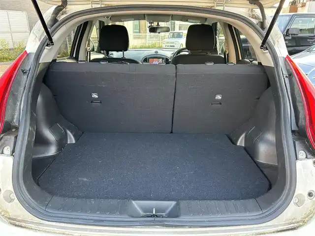 日産 ジューク 15RS タイプV 宮城県 2014(平26)年 6.9万km ブリリアントホワイトパール 純正ディーラーオプションナビ/フルセグTV/FM・AM/CD・DVD/SD/Bluetooth/ipod/USB//HDMI/AUX/BLONKS製アルミホイール16インチ/KENWOOD製ドラレコ前/純正フロアマット/ETC/バックカメラ/横滑り防止/リモコンキー/ハロゲンランプ