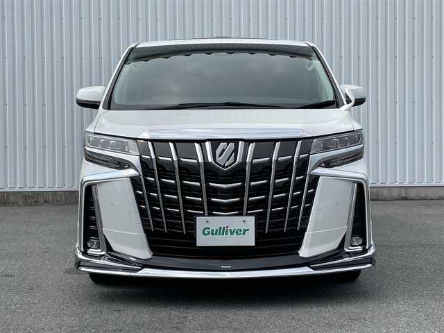 トヨタ アルファード S Cパッケージ 福岡県 2020(令2)年 2.4万km ホワイトパールクリスタルシャイン モデリスタエアロ/マフラー/ツインムーンルーフ/純正12.1インチフリップダウンモニター/メーカー純正９インチディスプレイオーディオナビ/フルセグTV/CD/DVD/BT/AM/FM/applecarplay/androidauto/バックカメラ/黒革シート/シートメモリー/前席パワーシート/前席シートヒーター/ベンチレーション/ステアリングヒーター/ＰＣＳ/PKSB/LTA/レーダークルーズコントロール/クリアランスソナー/両側パワースライドドア/パワーバックドア/デジタルインナーミラー/スマートキー/プッシュスタート/電動パーキング/ブレーキホールド/三眼LED/LEDフォグ/ビルトインETC2.0/AC100V/オットマン/純正アルミ