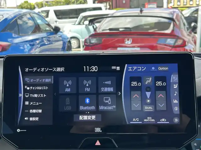 トヨタ ハリアー ハイブリッド Z レザーパッケージ 茨城県 2020(令2)年 7.4万km ホワイトパールクリスタルシャイン 純正ナビ/全周囲カメラ/フルセグTV/ドライブレコーダー/コーナーセンサー前後/レーンアシスト/電動リアゲート/パワーシートD＋N席/エアーシート/シートヒーター/純正フロアマット/純正LEDヘッドライト/HUD/ETC2.0