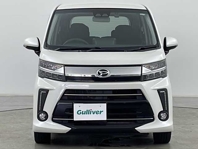 ダイハツ ムーヴ カスタム RS ハイパー SAⅢ 道央・札幌 2017(平29)年 6.8万km パールホワイトⅢ ・4WD/・純正ナビ&CD&DVD&BT&USB&HDMI/・バックカメラ/・純正ドライブレコーダー/・運転席シートヒーター/・LEDヘッドライト/・LEDフォグランプ/・オートマチックハイビーム/・ベンチシート/・スマートキー/・純正14インチAW