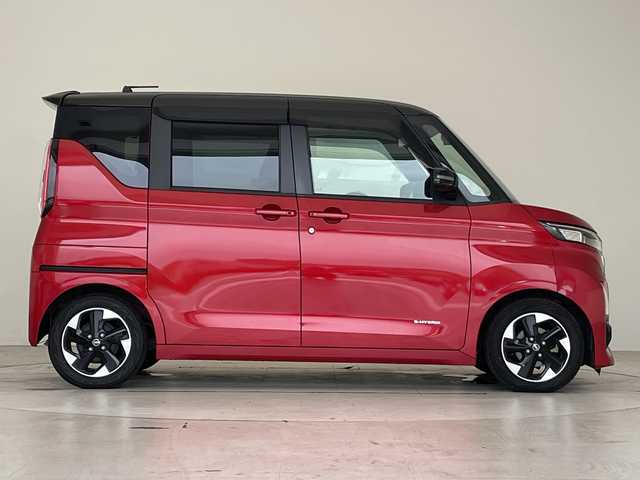 日産 ルークス HWS X プロパイロットED 愛知県 2020(令2)年 2.5万km スパークリングレッド/ブラック プロパイロット/純正ナビ/全方位カメラ/両側パワースライドドア/クルーズコントロール/イージーオープン機能/コーナーセンサー/純正アルミホイール/LEDヘッドライト/レーンキープアシスト/ドライブレコーダー/衝突軽減システム/フルセグ/CD/Bluetooth/ステアリングスイッチ/スマートキー/プッシュスタート
