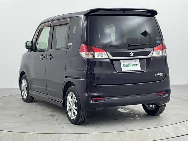 スズキ ソリオ バンディット 熊本県 2013(平25)年 6.7万km ミステリアスバイオレットパール 社外ナビ/フルセグテレビ/CD/DVD/両側パワースライドドア/純正15インチアルミ/ステアリングスイッチ/オートライト/フォグランプ/スマートキー