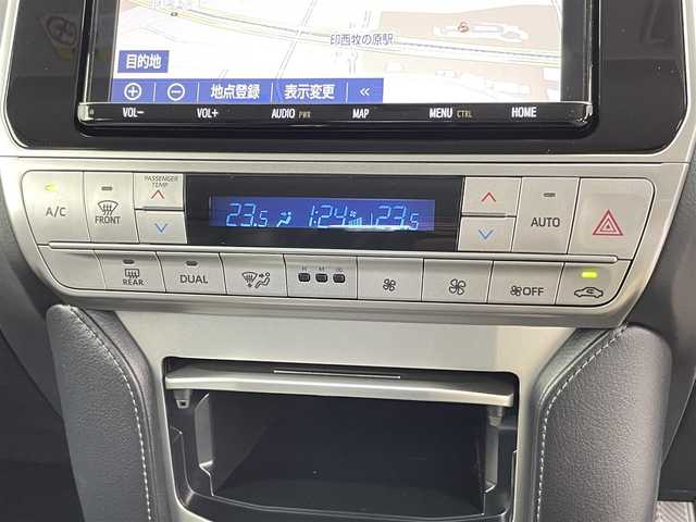 トヨタ ランドクルーザー プラド TX Lパッケージ マットブラED 千葉県 2023(令5)年 3.1万km アバンギャルドブロンズメタリック トヨタセーフティセンス/・プリクラッシュセーフティ/・レーンディパーチャーアラート/・ロードサインアシスト/・先行車発進告知/純正9インチSDナビ/CD MSV BT フルセグ/全方位カメラ/レーダークルーズコントロール/LEDオートライト/レザーシート/シートエアコン/パワーシート/純正18インチアルミホイール/革巻きステアリング/ステアリングスイッチ/プッシュスタート/スマートキー/ETC2.0