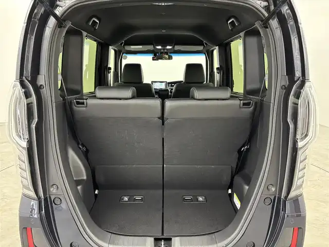 ホンダ Ｎ ＢＯＸ カスタム L ターボ 福岡県 2022(令4)年 1.9万km ミッドナイトブルービームM 純正ナビ／フルセグＴＶ／ＢＴ　/前後ドライブレコーダー　/両側パワースライドドア　/クルーズコントロール/衝突被害軽減システム　/レーンキープ　/コーナーセンサー　/横滑り防止　/シートヒーター　/パドルシフト　/純正１５インチＡＷ　/ＬＥＤ