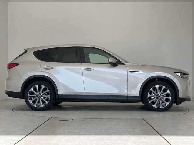 マツダ ＣＸ－６０ XD Lパッケージ 愛知県 2023(令5)年 2.7万km プラチナクォーツメタリック プレミアムサウンドBOSE/純正12.4型ナビ　SDカードなし/全方位カメラ/レーダークルーズコントロール/シートヒーター/バックカメラ/電動リアゲート/パワーシート/ヘッドアップディスプレイ/コーナーセンサー/純正アルミホイール/ETC/ブラインドスポットモニター/LEDヘッドライト/パドルシフト/ステアリングヒーター/オートマチックハイビーム/ワイヤレス充電機/ステアリングスイッチ/スマートキー/プッシュスタート