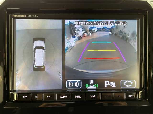 スズキ クロスビー HYBRID MZ 富山県 2023(令5)年 2.1万km タフカーキパールメタリック 純正8型ナビ（AM/FM/DVD/BT/フルセグ）/全方位カメラ/前後ドライブレコーダー/ビルトインETC/ハーフレザーシート/D/N席シートヒーター/衝突被害軽減システム/レーダークルーズコントロール/レーンキープアシスト/コーナーセンサー/横滑り防止装置/アイドリングストップ/オートLEDライト/フォグライト/純正アルミホイール/純正フロアマット/革巻きステアリング/ステアリングスイッチ/パドルシフト/スマートキー/スペアキー