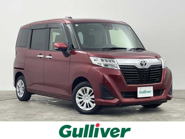 トヨタ ルーミー G 群馬県 2020(令2)年 2.9万km ファイアークォーツレッドM 純正ナビ　全周囲カメラ　ＥＴＣ　前後ドラレコ　衝突被害軽減ブレーキ　クリアランスソナー　クルーズコントロール　両側電動スライドドア　ＬＥＤヘッドライト　オートマチックハイビーム　スマートキー　禁煙車