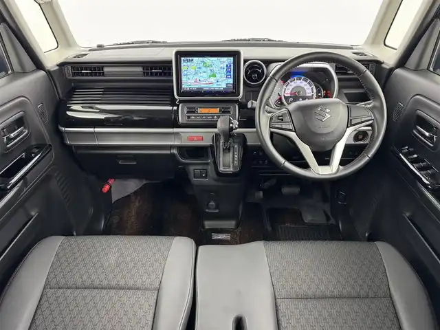 スズキ スペーシア カスタム HYBRID XS 福岡県 2020(令2)年 5.6万km ムーンライトバイオレットPM 純正８型ナビ／フルセグＴＶ　/バックカメラ　/前後ドラレコ　/コーナーセンサー　/衝突軽減ブレーキ　/レーンキープ　/アイドリングストップ　/両側電動スライドドア　/シートヒーター　/ハーフレザーシート　/純正１５インチＡＷ