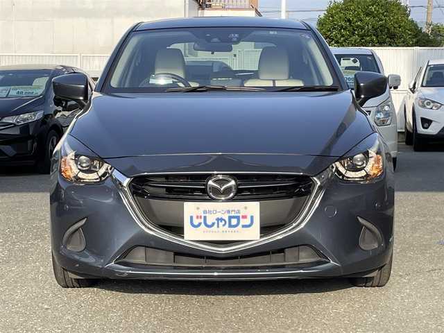 マツダ デミオ 13S ツーリング Lパッケージ 愛知県 2016(平28)年 7.2万km ブルーリフレックスマイカ (株)IDOMが運営する【じしゃロン豊川店】の自社ローン専用車両になります。こちらは現金またはオートローンご利用時の価格です。自社ローンご希望の方は別途その旨お申付け下さい/マツダコネクトナビ/フルセグTV/ETC/セーフティパッケージ/LEDヘッドライト/純正15インチアルミホイール/ステアリングスイッチ/オートエアコン/オフホワイト革ブラッククロスコンビシート/シートヒーター/プッシュスタートボタン/アドバンストキーレスエントリーシステム/SRSエアバック（運転席・助手席・サイド）