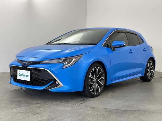 トヨタ カローラ スポーツ ハイブリッドG Z 兵庫県 2021(令3)年 6万km シアンM ・純正ナビ＆フルセグ＆DVD＆CD＆BT/・バックカメラ/・トヨタセーフティセンス/・プリクラッシュセーフティ/・レーンキープアシスト/・レーダークルーズコントロール/・オートマチックハイビーム/・クリアランスソナー/・スマートキー/・プッシュスタート/・社外ETC/・前後ドライブレコーダー/・LEDヘッドライト/・フォグランプ/・オートライト/・前席シートヒーター/・純正18インチAW/・電動パーキング/・ブレーキホールド/・電動格納ミラー/・フロアマット