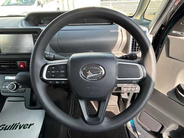 ダイハツ タント X 青森県 2019(令1)年 3.8万km レーザーブルークリスタルシャイン ワンオーナー/衝突被害軽減ブレーキ/LEDヘッドライト/LEDフォグライト/オートライト/全方位カメラ/純正ナビ(ワンセグ/CD/DVD/ラジオ)/前席シートヒーター/コーナーセンサー/スペアキー/ドライブレコーダー(前方)/左側パワースライドドア/横滑り防止装置/電動格納ミラー/プッシュスタート/新車時保証書/取扱説明書/社外14インチAW付き冬タイヤ積込み(155/65/14)