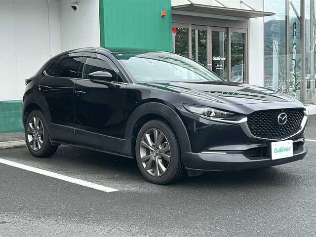 マツダ ＣＸ－３０ 京都府 2019(令1)年 5.6万km ジェットブラックマイカ 純正ナビ　フルセグテレビ　全方位カメラ　コムティックドライブレコーダー前後　パワーバックドア　ＥＴＣ　ディーゼルターボ　追従走行付きクルーズコントロール　ＬＥＤライト　コーナーセンサー前後