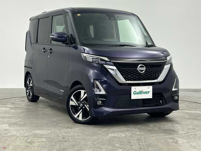 日産 ルークス HWS Gターボ プロパイロットED 三重県 2020(令2)年 2万km アメジストパープル 純正９型ナビ/・CD/DVD/フルセグ/Bluetooth/iPod/アラウンドビューモニター/プロパイロット/両側パワースライドドア/インテリジェントスマートルームミラー/レーダークルーズコントロール/前後ドラレコ/エマージェンシーブレーキ/純正ビルトインETC/オートライト/純正15インチアルミホイール