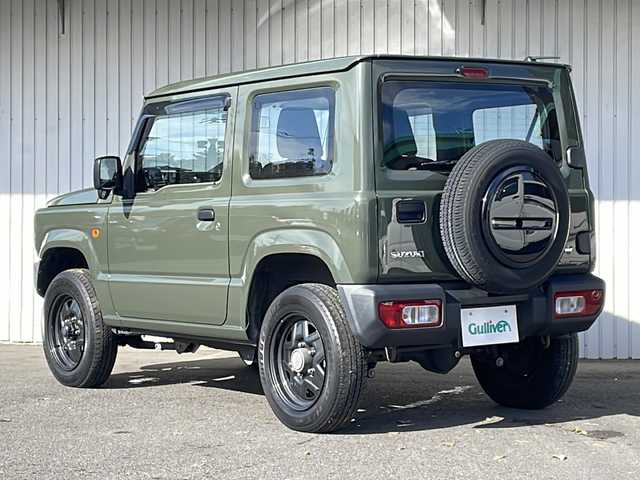 スズキ ジムニー XG 長野県 2020(令2)年 3.8万km ジャングルグリーン ４WD/ストラーダメモリナビTV/Bluetooth/ドライブレコーダー/ETC/キーレス/背面タイヤ/社外フロアマット