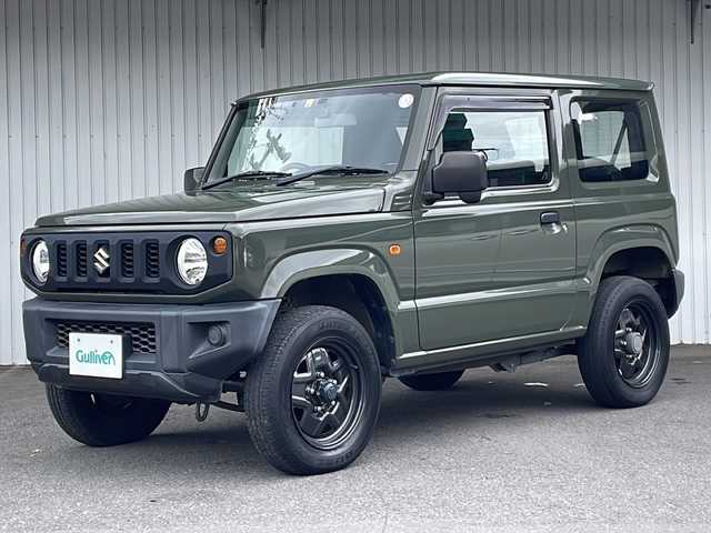 スズキ ジムニー XG 長野県 2020(令2)年 3.8万km ジャングルグリーン ４WD/ストラーダメモリナビTV/Bluetooth/ドライブレコーダー/ETC/キーレス/背面タイヤ/社外フロアマット
