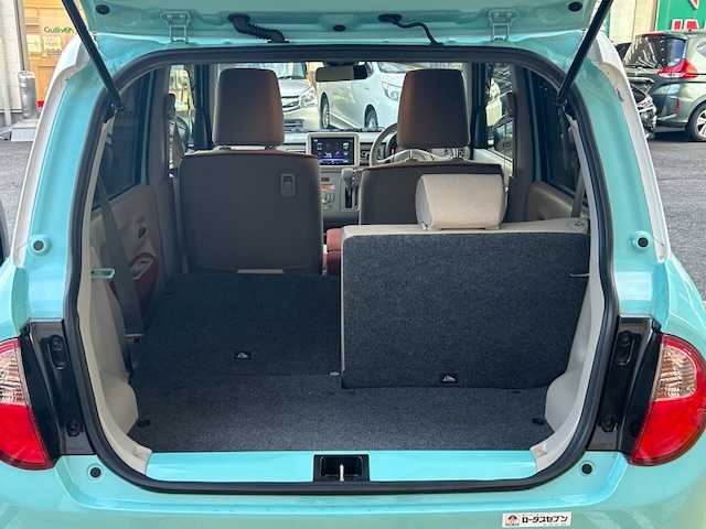 スズキ ラパン X 静岡県 2021(令3)年 3.8万km フレンチミントパールメタリック ワンオーナー/純正8インチナビ/フルセグTV/DVD/CD/SD/MSV/BT/全方位カメラ/衝突軽減ブレーキ/レーンキープアシスト/バックソナー/前席シートヒーター/HIDヘッドライト/純正14インチAW/スマートキー×2/保証書/取扱説明書/ナビ取扱説明書/R4/R5/R6点検記録簿有