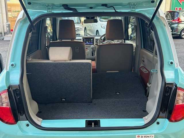 スズキ ラパン X 静岡県 2021(令3)年 3.8万km フレンチミントパールメタリック ワンオーナー/純正8インチナビ/フルセグTV/DVD/CD/SD/MSV/BT/全方位カメラ/衝突軽減ブレーキ/レーンキープアシスト/バックソナー/前席シートヒーター/HIDヘッドライト/純正14インチAW/スマートキー×2/保証書/取扱説明書/ナビ取扱説明書/R4/R5/R6点検記録簿有