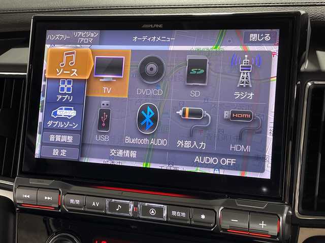 三菱 デリカＤ：５ P 福岡県 2021(令3)年 1.9万km ダイヤモンドブラックマイカ アルパイン11インチメモリナビ/フルセグテレビ/アルパインフリップダウンモニター/オートステップ/ドライブレコーダー/HDMI/クルーズコントロール/両側パワースライドドア/パワーバックドア/ETC/ステアリングヒーター/プッシュスタート