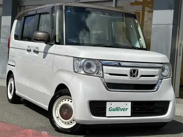 ホンダ Ｎ ＢＯＸ G･L ホンダセンシング カッパーブラウンスタイル 香川県 2019(令1)年 3.7万km プラチナホワイトパール 純正SDナビ/フルセグ/CD/DVD/BT/バックカメラ/両側パワースライドドア/ホンダセンシング/レーダークルーズコントロール/レーンキープ/LEDヘッドライト/ビルトインETC