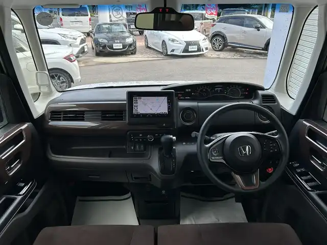 ホンダ Ｎ ＢＯＸ G･L ホンダセンシング カッパーブラウンスタイル 香川県 2019(令1)年 3.7万km プラチナホワイトパール 純正SDナビ/フルセグ/CD/DVD/BT/バックカメラ/両側パワースライドドア/ホンダセンシング/レーダークルーズコントロール/レーンキープ/LEDヘッドライト/ビルトインETC