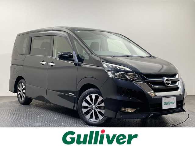日産 セレナ 愛媛県 2019(令1)年 3.4万km ダイヤモンドブラック ８型ナビ/フルセグ／Ｂｌｕｅｔｏｏｔｈ／ＵＳＢ/全方位カメラ/ＡＬＰＩＮＥ後席モニター/衝突軽減ブレーキ/クルーズコントロール/ＥＴＣ/前方ドライブレコーダー/両側パワースライドドア/前後コーナーセンサー/LEDヘッドライト/パーキングアシスト