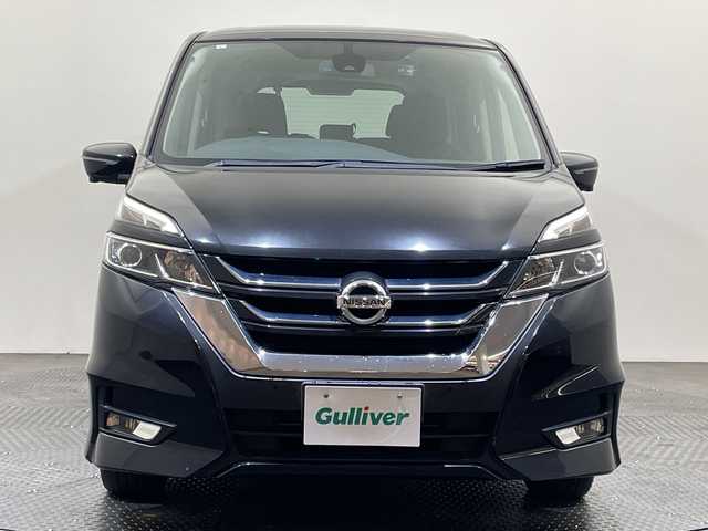 日産 セレナ 愛媛県 2019(令1)年 3.4万km ダイヤモンドブラック ８型ナビ/フルセグ／Ｂｌｕｅｔｏｏｔｈ／ＵＳＢ/全方位カメラ/ＡＬＰＩＮＥ後席モニター/衝突軽減ブレーキ/クルーズコントロール/ＥＴＣ/前方ドライブレコーダー/両側パワースライドドア/前後コーナーセンサー/LEDヘッドライト/パーキングアシスト