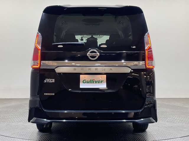 日産 セレナ 愛媛県 2019(令1)年 3.4万km ダイヤモンドブラック ８型ナビ/フルセグ／Ｂｌｕｅｔｏｏｔｈ／ＵＳＢ/全方位カメラ/ＡＬＰＩＮＥ後席モニター/衝突軽減ブレーキ/クルーズコントロール/ＥＴＣ/前方ドライブレコーダー/両側パワースライドドア/前後コーナーセンサー/LEDヘッドライト/パーキングアシスト