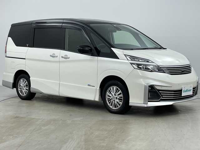 日産 セレナ ライダー 道央・札幌 2017(平29)年 7万km ブリリアントホワイトパール 2トーン ・4WD/・寒冷地仕様/・純正ナビ&CD&DVD&BT&SD&USB&TV/・純正フリップダウンモニター/・インテリジェントアラウンドビューモニター/・バック/サイド/フロントカメラ/・両側パワースライドドア/・ハンズフリーオートスライドドア/・プロパイロット/・パーキングアシスト/・インテリジェントエマージェンシーブレーキ/・純正ドライブレコーダー/・純正デジタルインナーミラー/・前席シートヒーター/・電動格納ミラー/・ドアミラーヒーター/・LEDヘッドライト/・フォグランプ/・オートライト/・スマートキー/・保証書/・取扱説明書