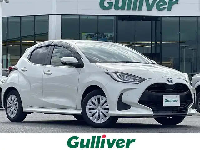 トヨタ ヤリス ハイブリッド Z 島根県 2021(令3)年 4.7万km ホワイトパールクリスタルシャイン 登録時走行距離47064km/純正ナビ/バックカメラ/プリクラッシュセーフティシステム/レーダークルーズコントロール/レーンキープアシススト/クリアランスソナー/パーキングサポートブレーキ/LEDヘッドライト/オートライト/オートハイビーム/前席シートヒーター/プッシュスタート/ビルトインETC