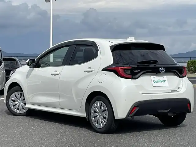 トヨタ ヤリス ハイブリッド Z 島根県 2021(令3)年 4.7万km ホワイトパールクリスタルシャイン 登録時走行距離47064km/純正ナビ/バックカメラ/プリクラッシュセーフティシステム/レーダークルーズコントロール/レーンキープアシススト/クリアランスソナー/パーキングサポートブレーキ/LEDヘッドライト/オートライト/オートハイビーム/前席シートヒーター/プッシュスタート/ビルトインETC