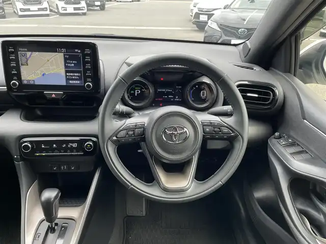 トヨタ ヤリス ハイブリッド Z 島根県 2021(令3)年 4.7万km ホワイトパールクリスタルシャイン 登録時走行距離47064km/純正ナビ/バックカメラ/プリクラッシュセーフティシステム/レーダークルーズコントロール/レーンキープアシススト/クリアランスソナー/パーキングサポートブレーキ/LEDヘッドライト/オートライト/オートハイビーム/前席シートヒーター/プッシュスタート/ビルトインETC