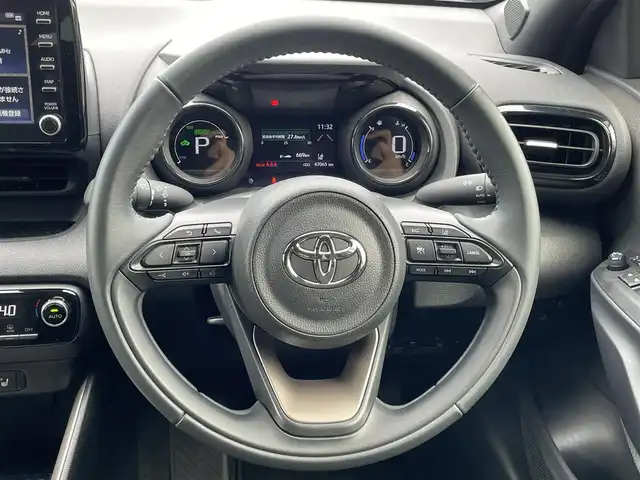 トヨタ ヤリス ハイブリッド Z 島根県 2021(令3)年 4.7万km ホワイトパールクリスタルシャイン 登録時走行距離47064km/純正ナビ/バックカメラ/プリクラッシュセーフティシステム/レーダークルーズコントロール/レーンキープアシススト/クリアランスソナー/パーキングサポートブレーキ/LEDヘッドライト/オートライト/オートハイビーム/前席シートヒーター/プッシュスタート/ビルトインETC