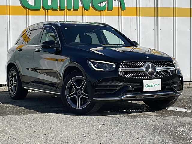 メルセデス・ベンツ ＧＬＣ２２０ d 4マチック AMGライン 富山県 2019(令1)年 4.4万km オブシディアンブラック 外部検査実施済み/サンルーフ/R2.3.4.5.6年ヤナセ記録簿有/ターボ、４WD/Apple car play/純正メモリナビ/(フルセグTV/Bluetooth/USB)/全周囲カメラ/ビルトインETC2.0/前方ドライブレコーダー/ハーフレザーシート/前席パワーシート/全席シートヒーター/置くだけ充電/パワーバックドア/横滑り防止層機能/レーンアシスト/衝突軽減ブレーキ/ブラインドスポットモニター/純正19インチアルミホイール/スマートキー/LEDヘッドライト/パドルシフト/カーテンエアバック/レーダークルーズコントロール