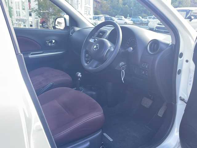 日産 マーチ 12S プラムインテリア 千葉県 2016(平28)年 6.3万km ブリリアントホワイトパール 社外メモリナビ【CN-E310D】/ワンセグTV/CD/Bluetooth/AM/FM/バックカメラ/ETC/前後ドラレコ/純正フロアマット/キーレス/保証書/取扱説明書