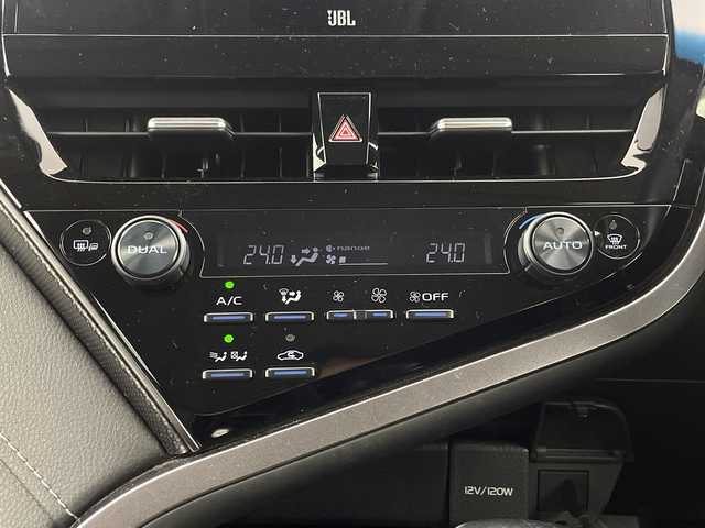 トヨタ カムリ WS 埼玉県 2023(令5)年 4.7万km プラチナホワイトパールマイカ トヨタセーフティセンス/JBLプレミアムサウンド/GRフルエアロ/GRマフラー/TEIN車高調/純正ディスプレイオーディオ/バックカメラ/前後ドライブレコーダー/ビルトインETC/ハーフレザーシート/前席シートヒーター/プッシュスタート/スマートキー/純正１８インチアルミホイール