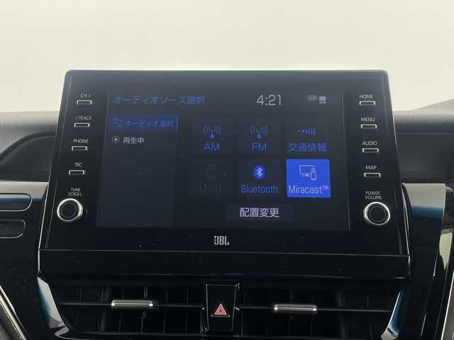 トヨタ カムリ WS 埼玉県 2023(令5)年 4.7万km プラチナホワイトパールマイカ トヨタセーフティセンス/JBLプレミアムサウンド/GRフルエアロ/GRマフラー/TEIN車高調/純正ディスプレイオーディオ/バックカメラ/前後ドライブレコーダー/ビルトインETC/ハーフレザーシート/前席シートヒーター/プッシュスタート/スマートキー/純正１８インチアルミホイール